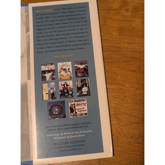 Emeril's Potluck By Emeril Legasse  2004 First Edition Autographed/signed - Picture 10 of 11